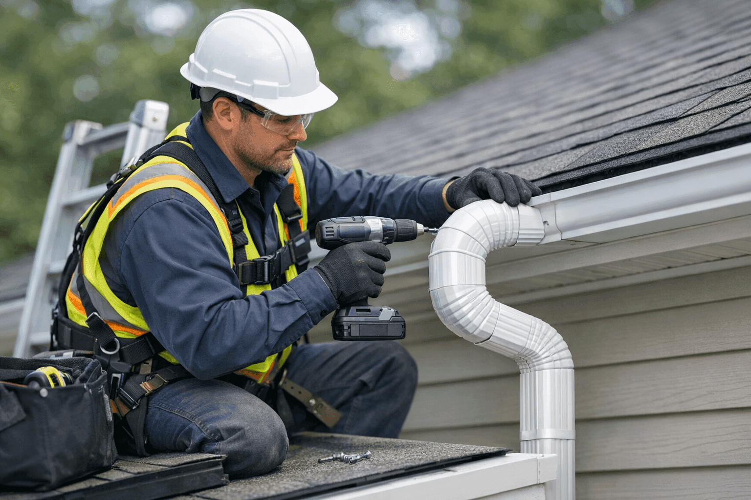 Downspout Repair and Installation: Protecting Your Foundation