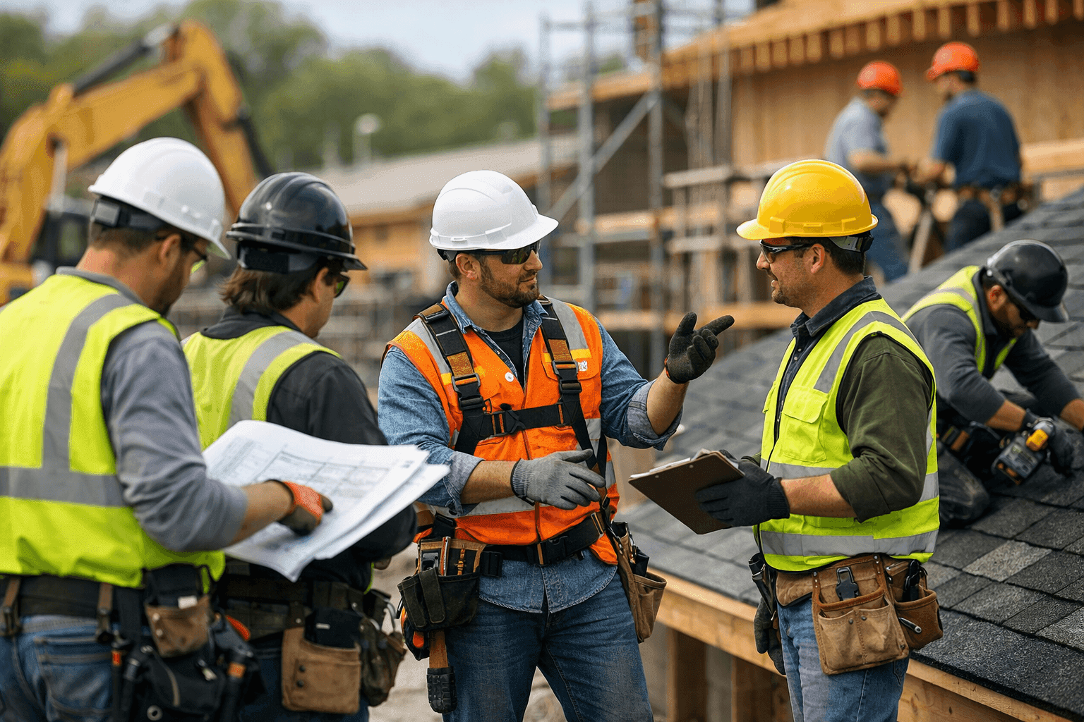 Roofing for New Construction: How to Coordinate with Other Trades