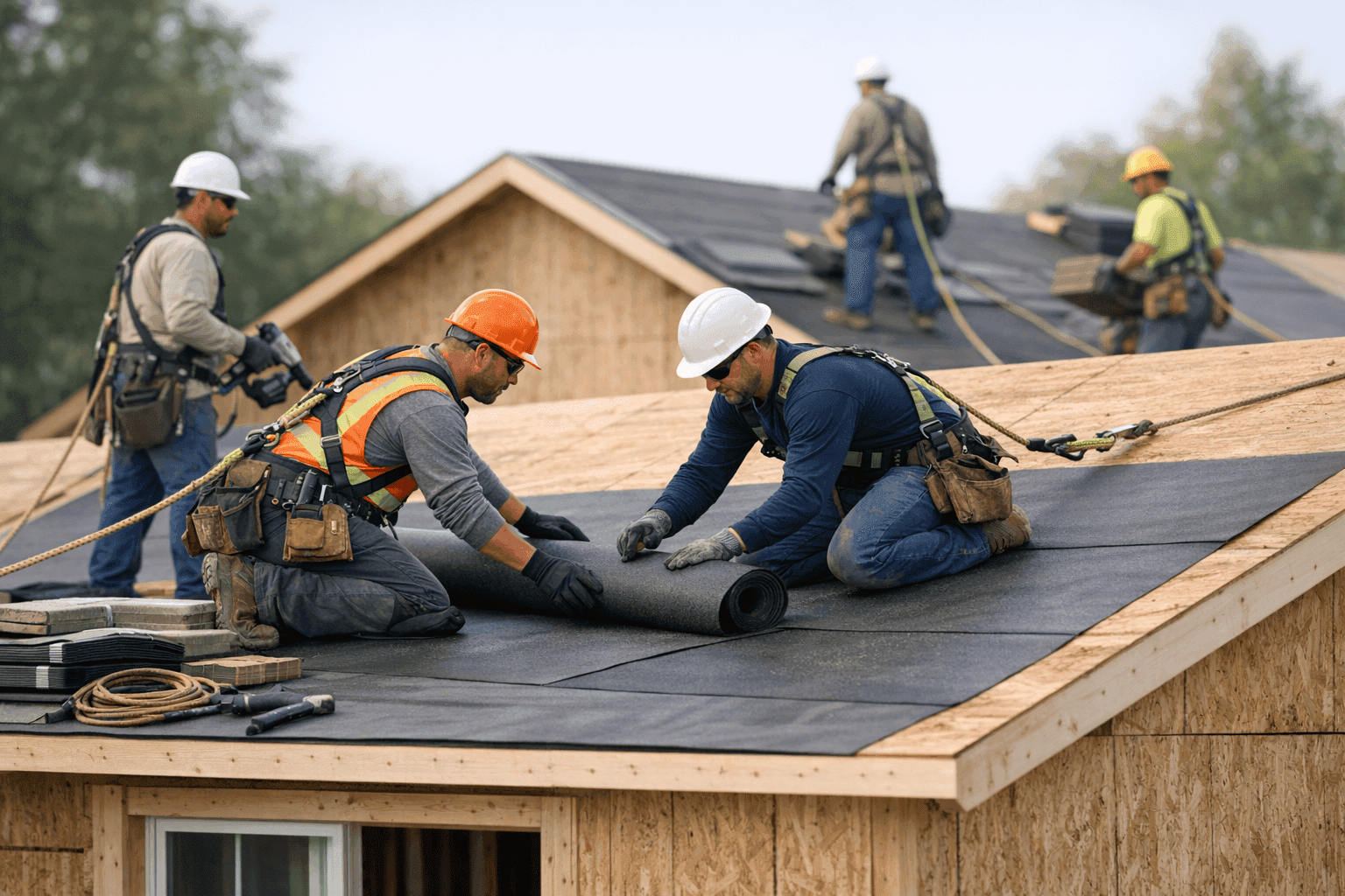 Roofing for New Construction: Planning, Materials, and Timeline