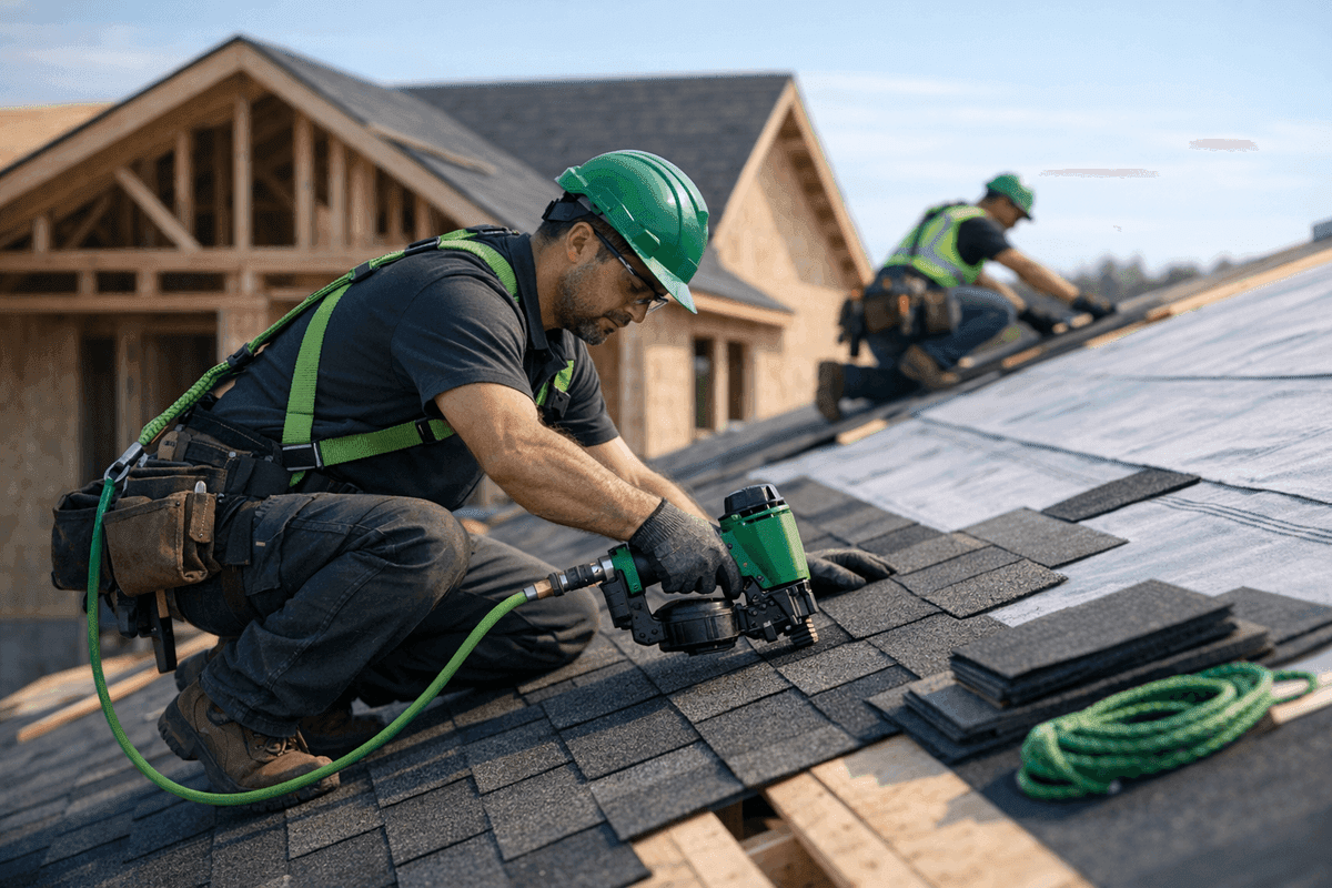 New Construction service by Robert Foley Roofing